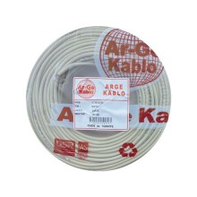 Arge Kablo CCTV 2+1 2x0,22 Kamera Kablo (Bakır)