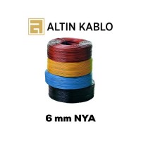 Altın 6 mm NYA Kablo (Kahverengi) Altın 6 mm NYA Kablo (Kahverengi)